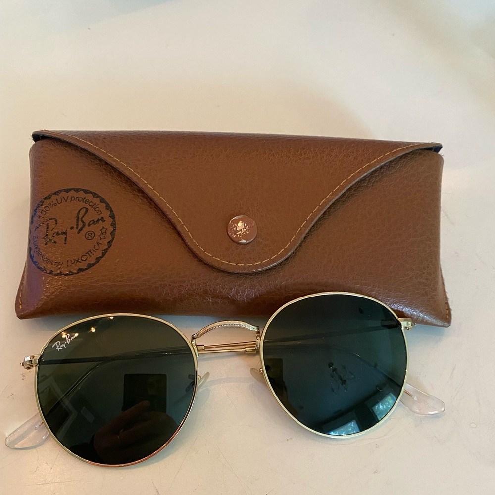 Round Metal Ray Ban Sunglasses